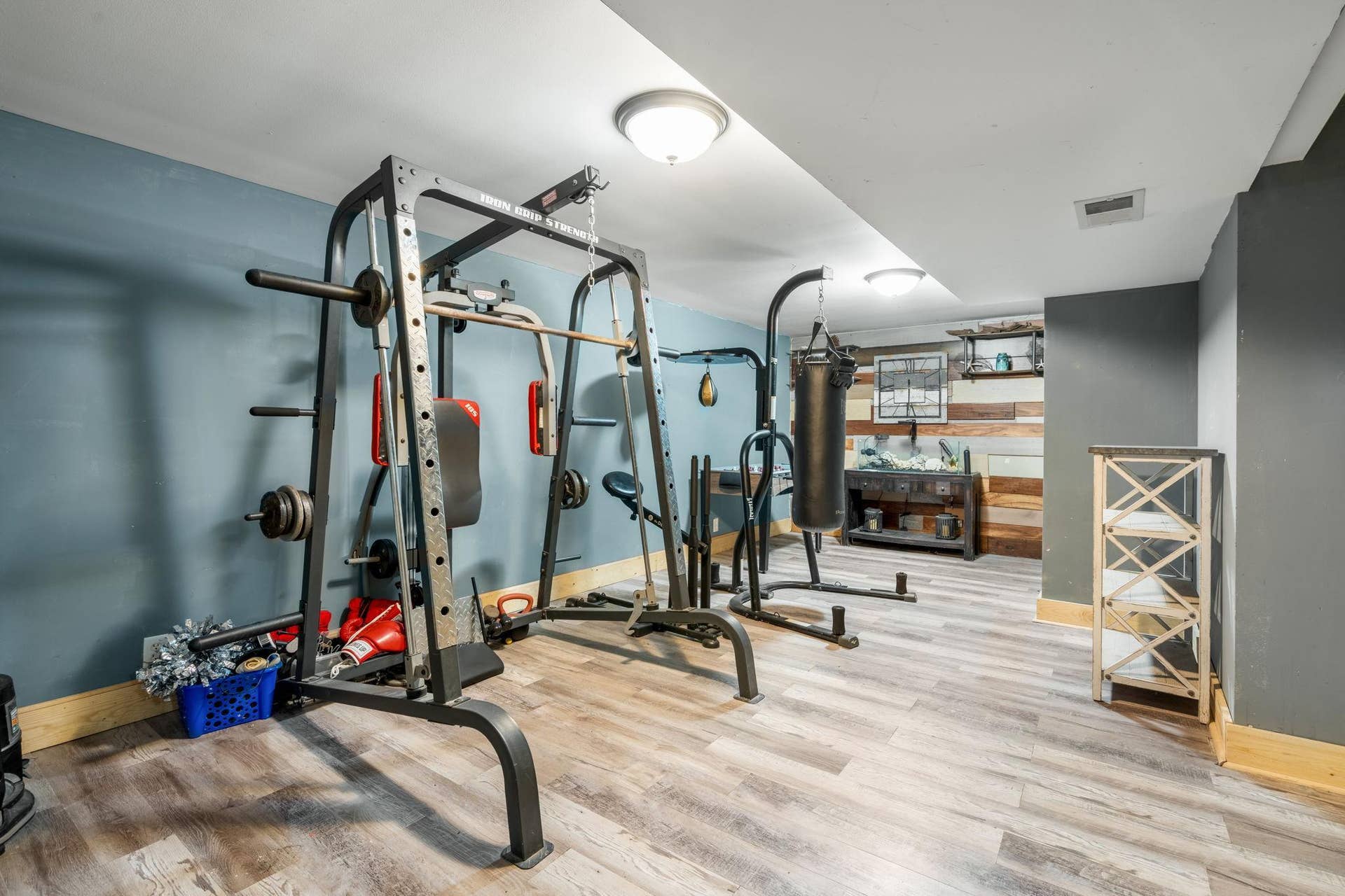 465 70th Avenue, Clayton, WI 54004 So much bonus space! The lower level offers plenty of room for a home gym, recreation area, hobbies or additional storage.