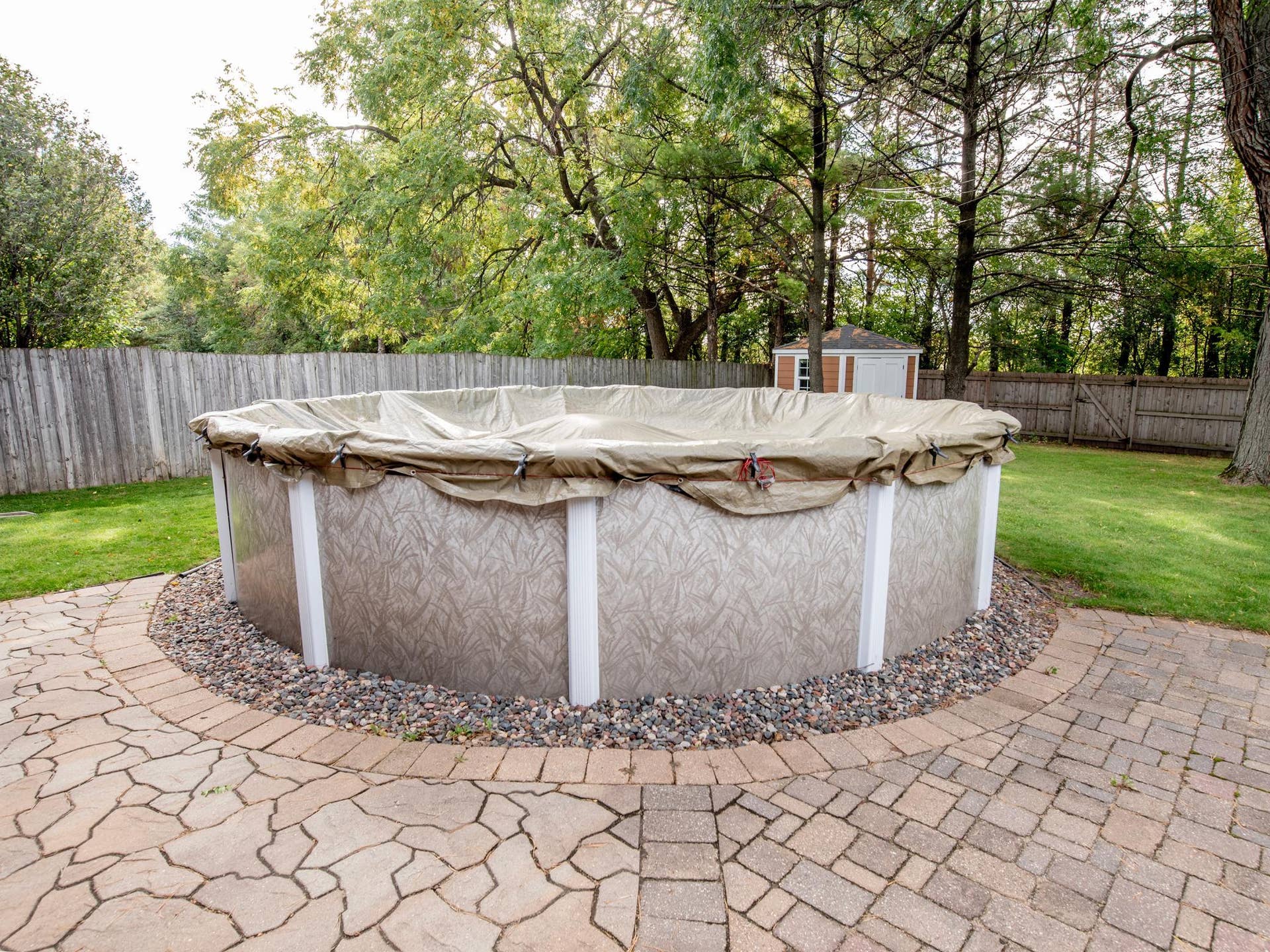 1492 Red Cedar Road, Eagan, MN 55121 Above ground pool.