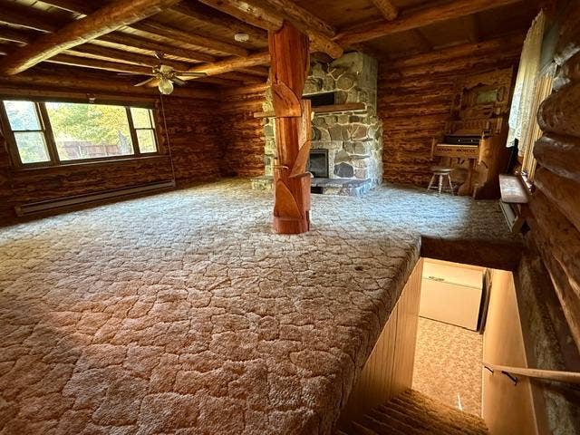 Great Room to basement entrance