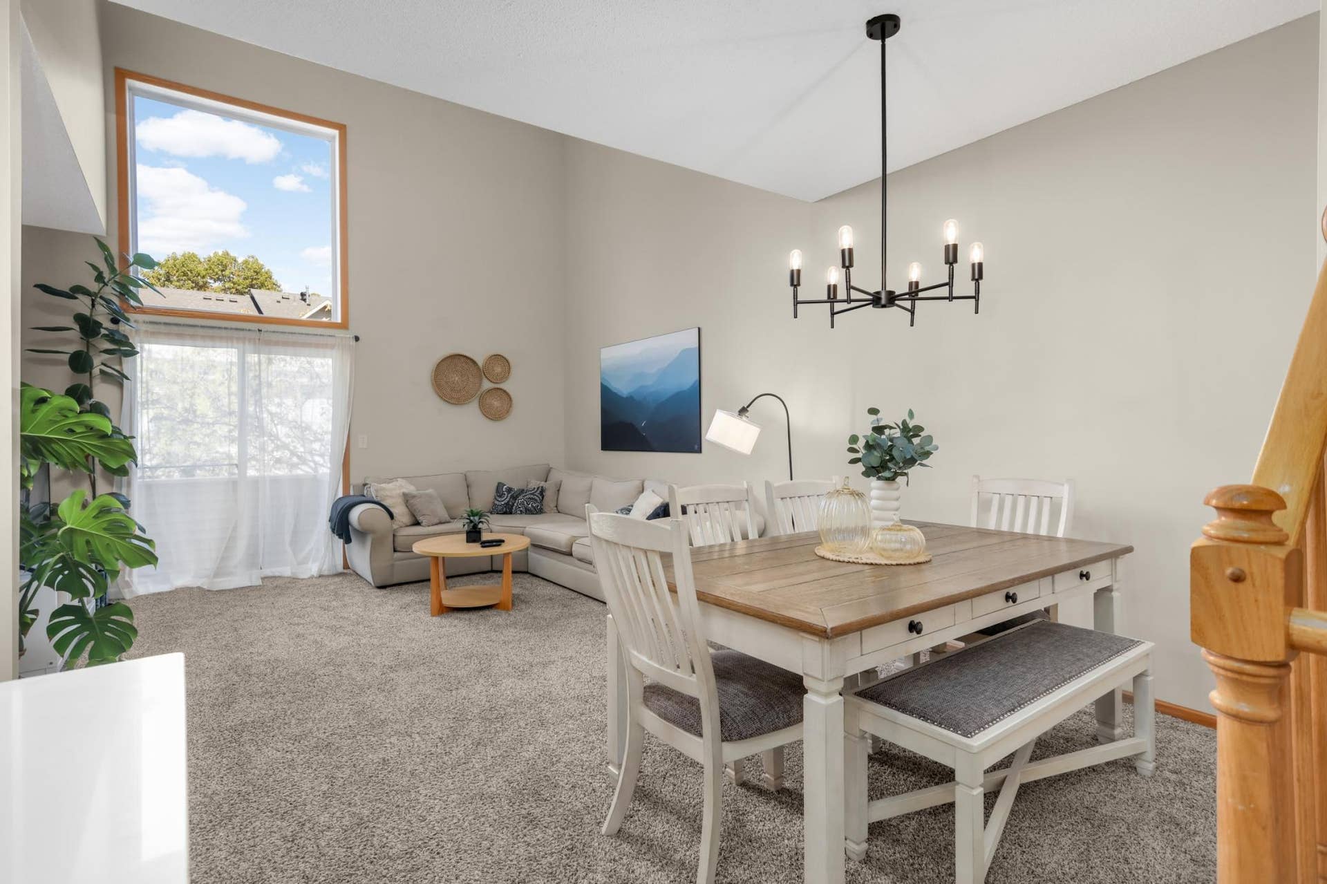Large open entertaining space