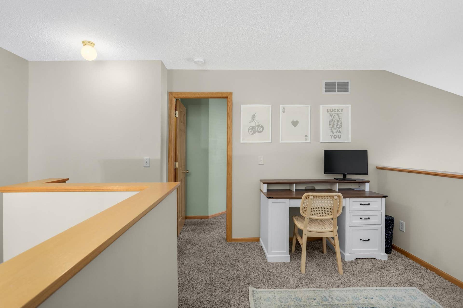 another view of the loft area