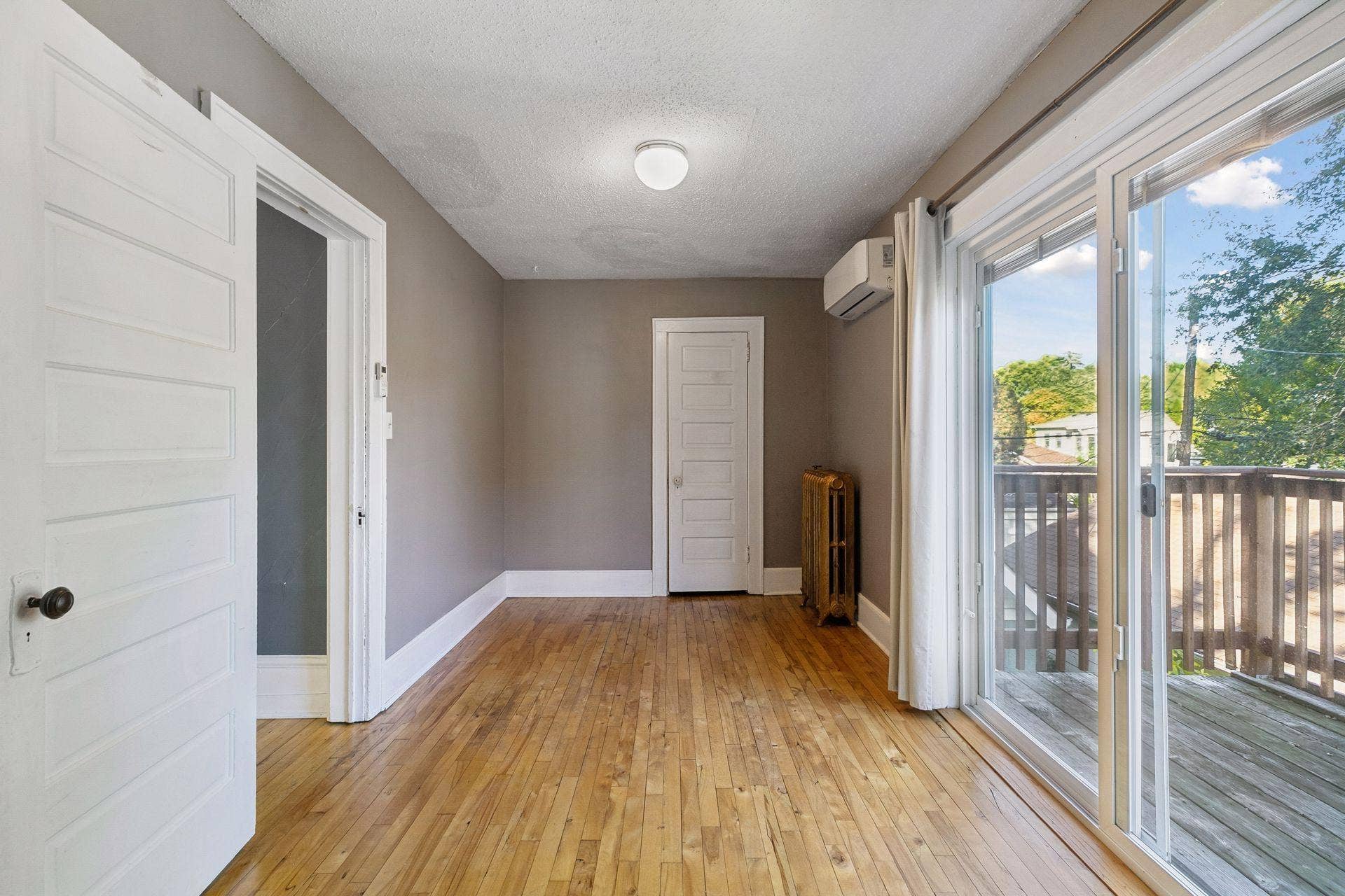 3112 E 33rd Street, 44, Minneapolis, MN 55406 A ductless mini-split adds comfort, while the storage closet provides additional space in this second upper level bedroom.