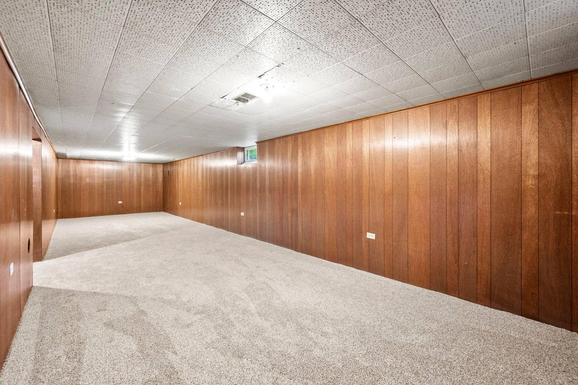 6609 74th Avenue N, Brooklyn Park, MN 55428 This large space could be used as a living room, office space, exercise or recreational room.