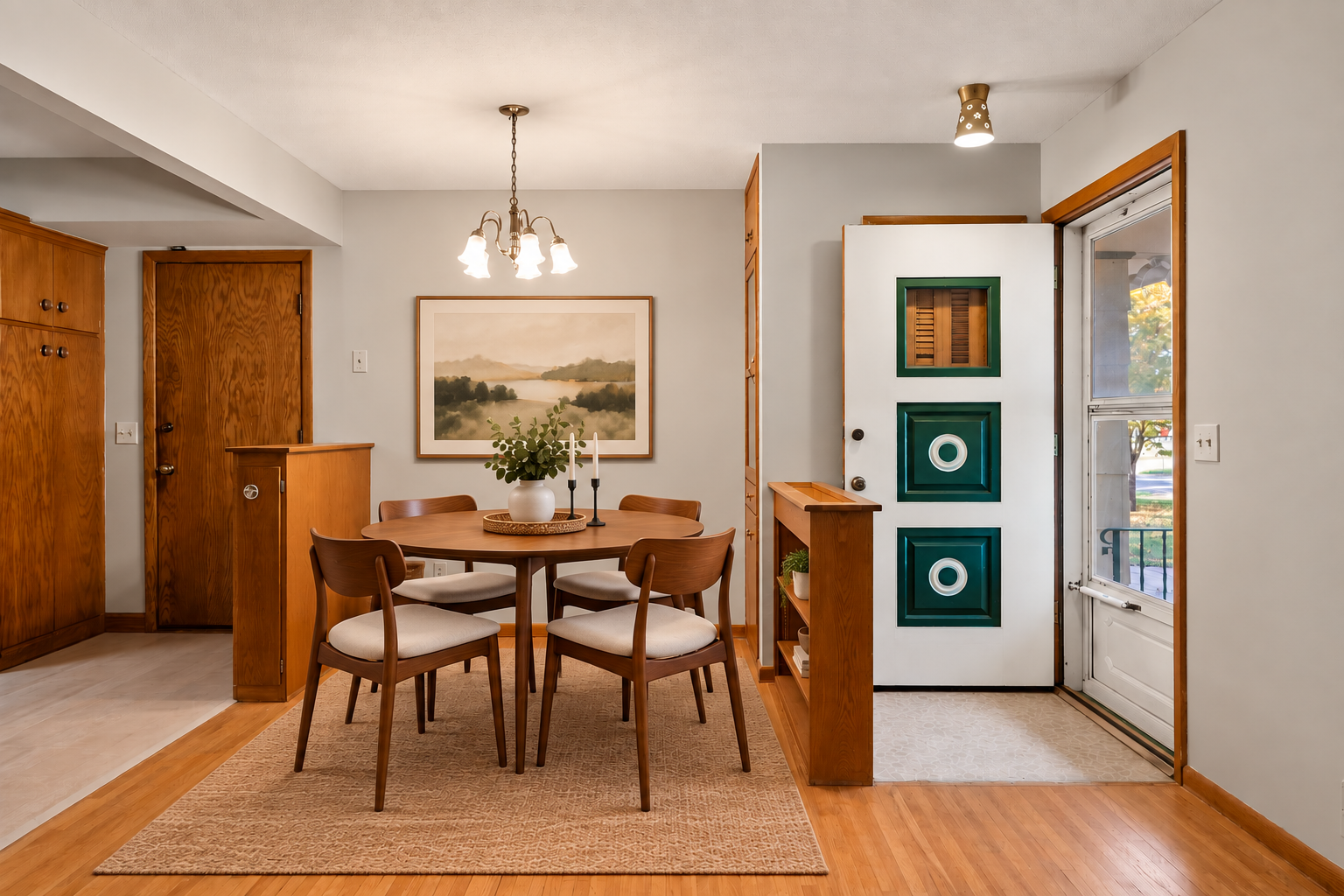 6609 74th Avenue N, Brooklyn Park, MN 55428 Virtually staged dining room.