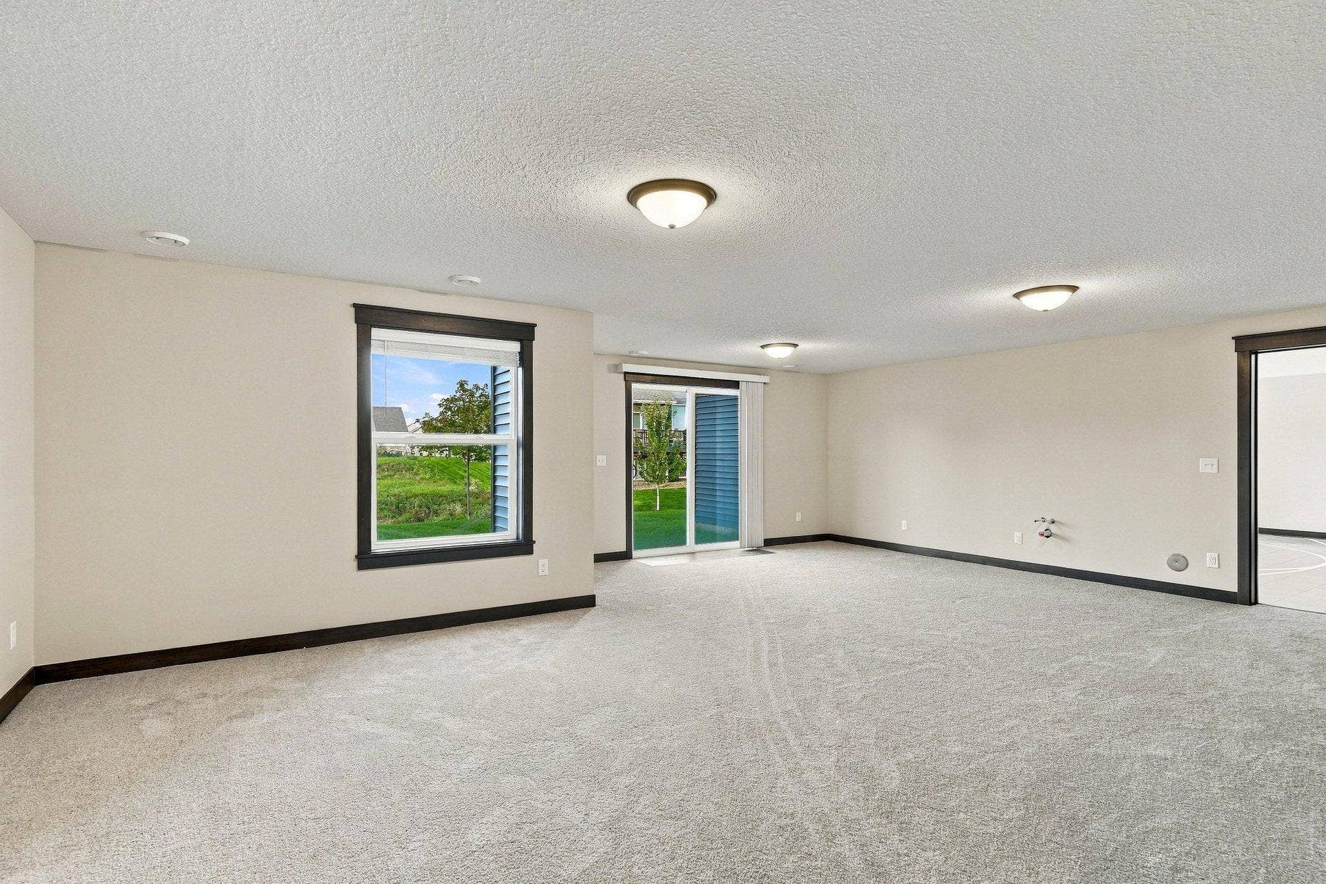 8212 198th Street W, Lakeville, MN 55044 Lower level family room w/ access to sports court
