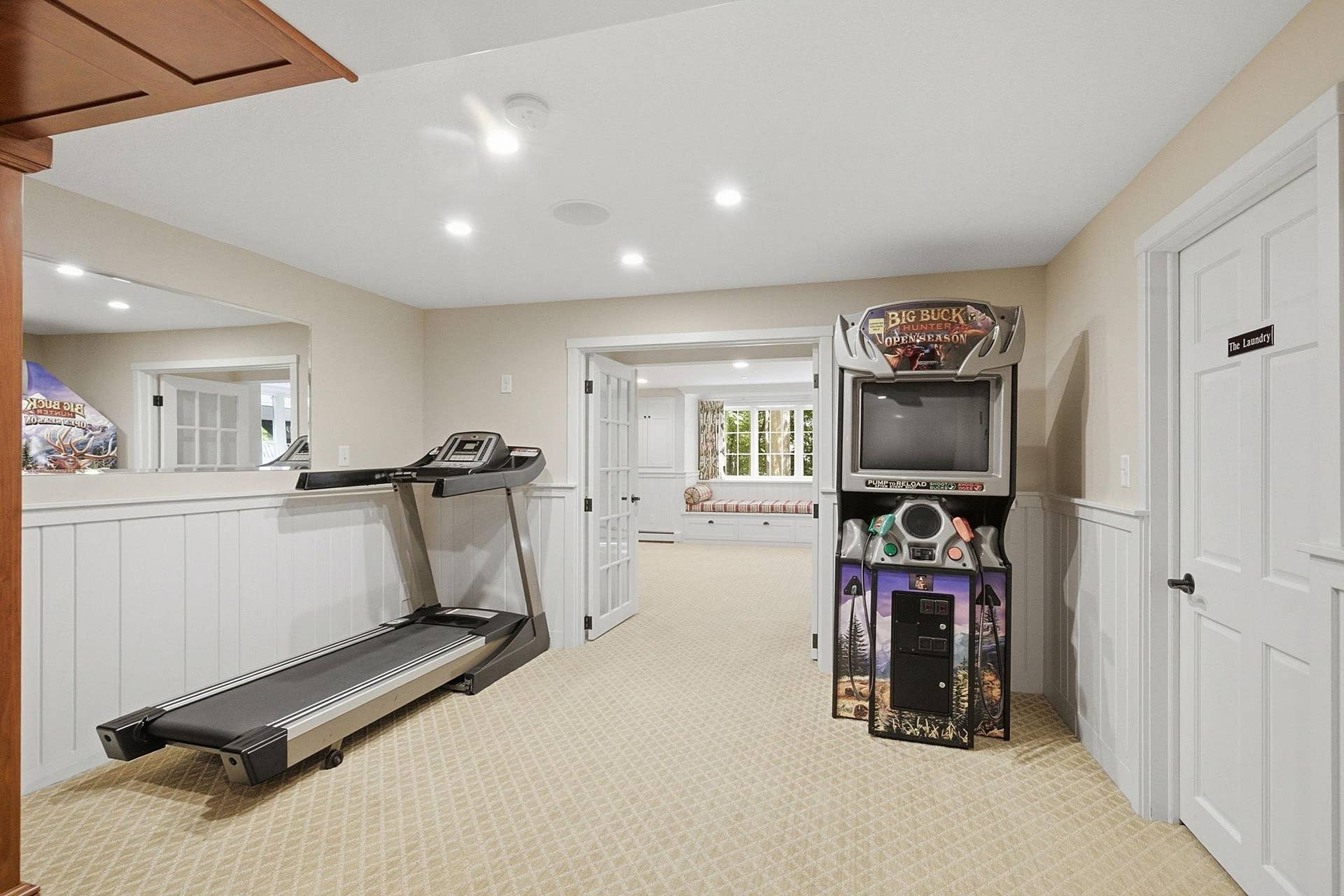 1330 Urbandale Lane N, Plymouth, MN 55447 Gaming area off of the bar - Big Buck Hunter stays with the house