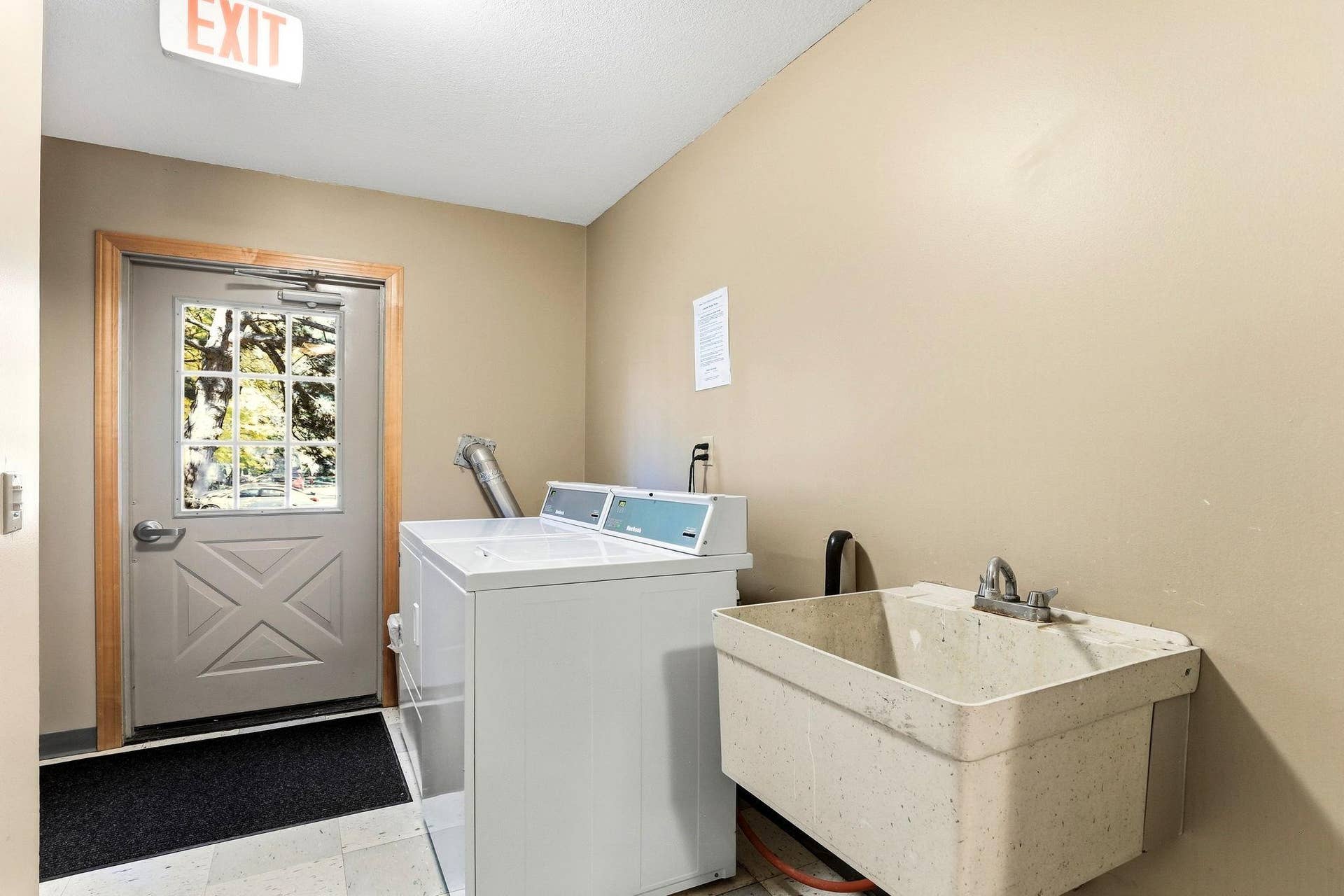 4412 Cedar Lake Road S, #3, Saint Louis Park, MN 55416 Shared laundry and utility sink right next to unit 3