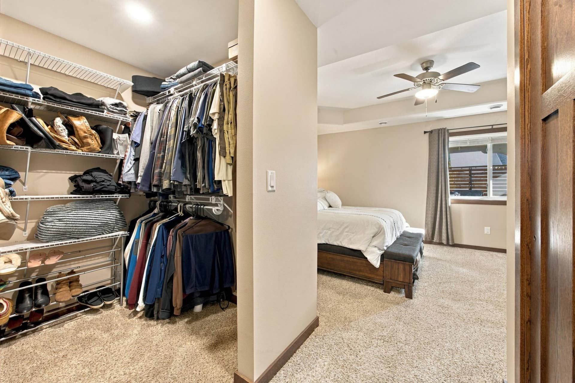 413 38th Avenue E, West Fargo, ND 58078 Primary closet