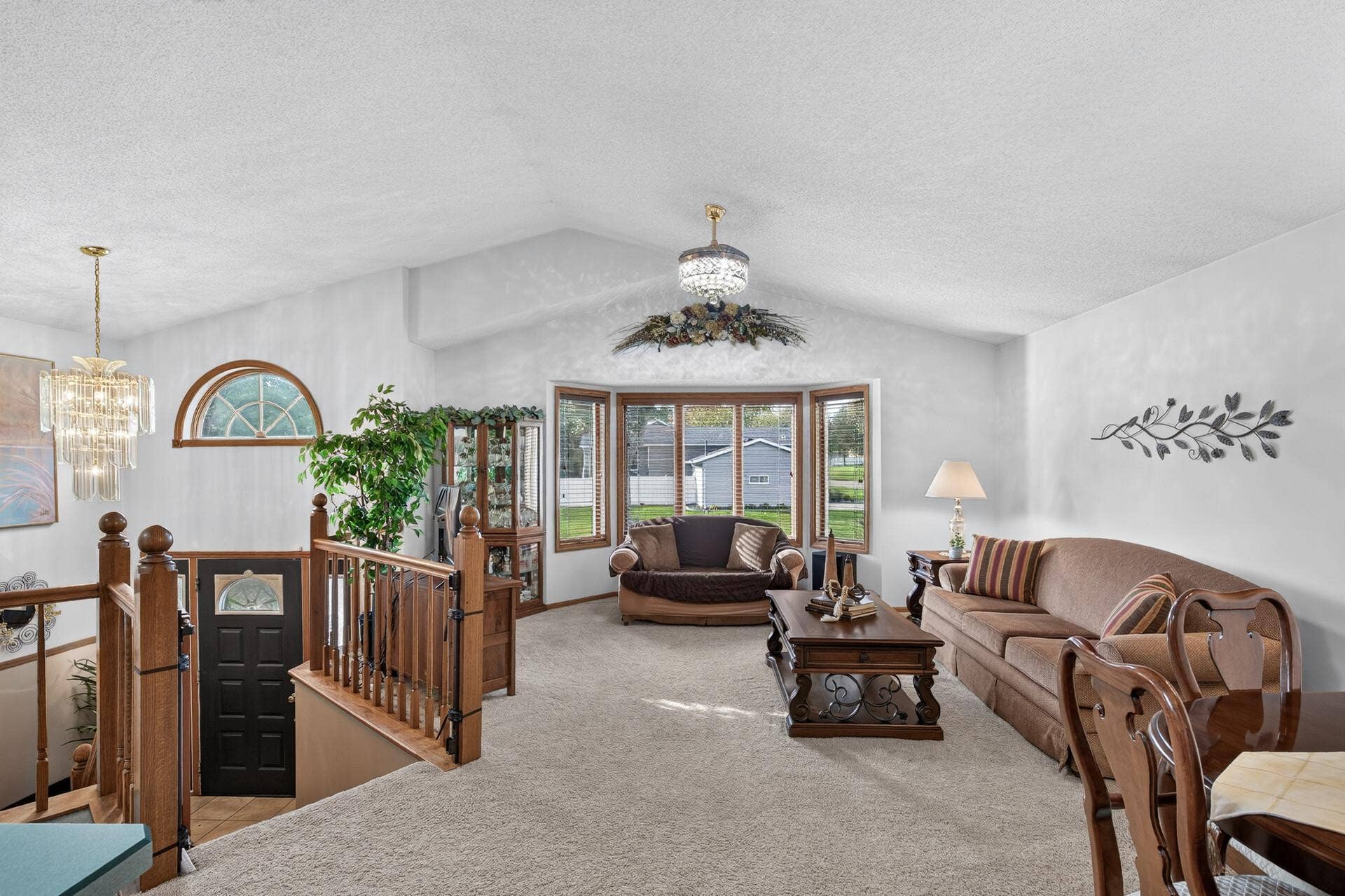 1608 Tierney Drive, Hastings, MN 55033 Main floor vaulted ceilings help create a large inclusive living space