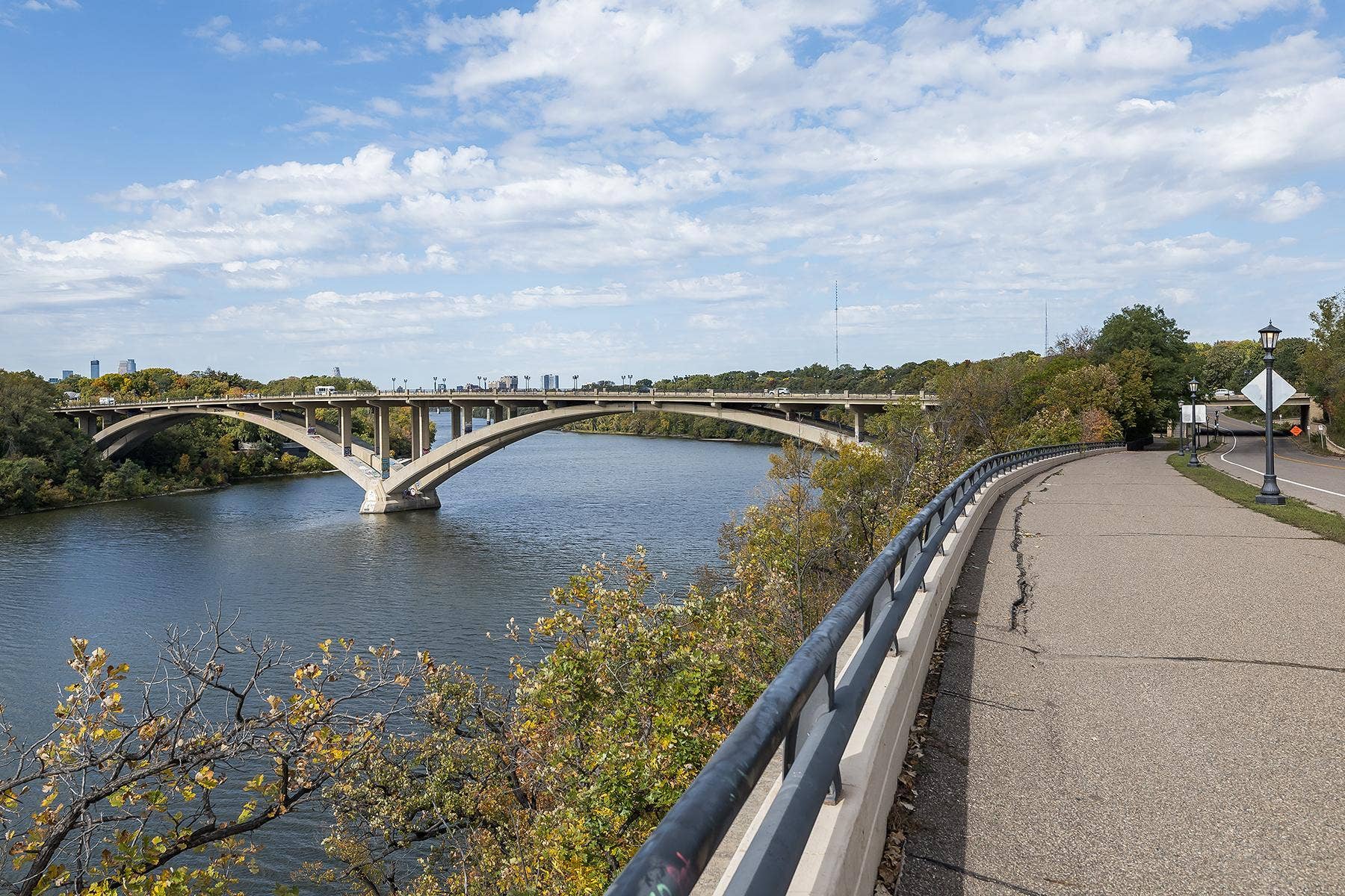 200 Mississippi River Boulevard N, #1C, 96, Saint Paul, MN 55104 Biking and walking trails along the river, right out front.