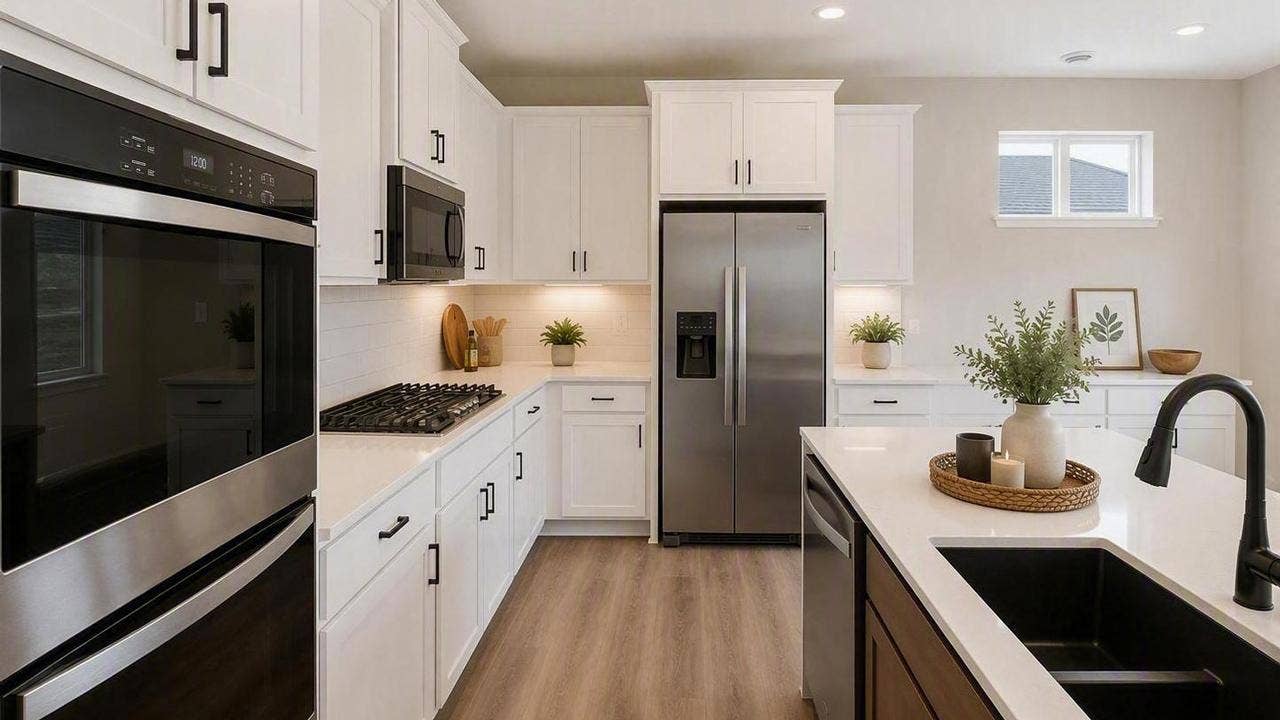Enough storage for all kitchen essentials
