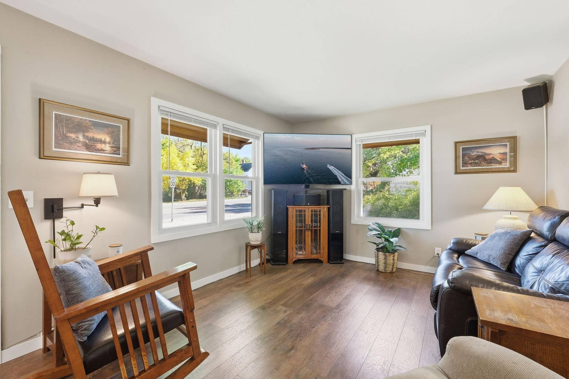 611 Central Avenue, Buffalo, MN 55313 Living room has plenty of windows allowing natural light to flow in.