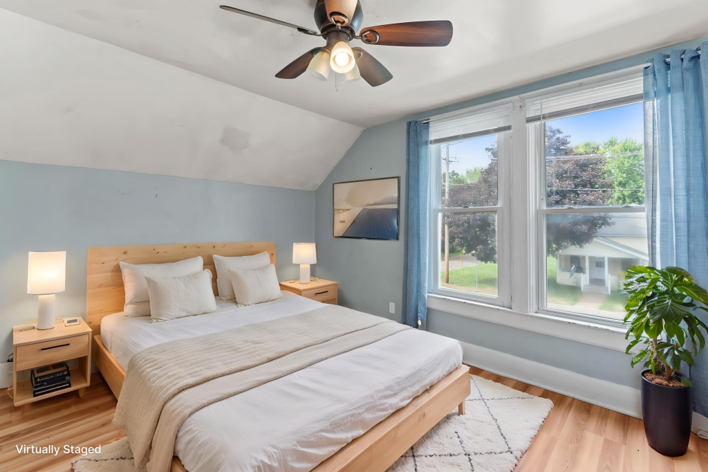 2174 8th Street, White Bear Lake, MN 55110 Virtually staged upper level bedroom