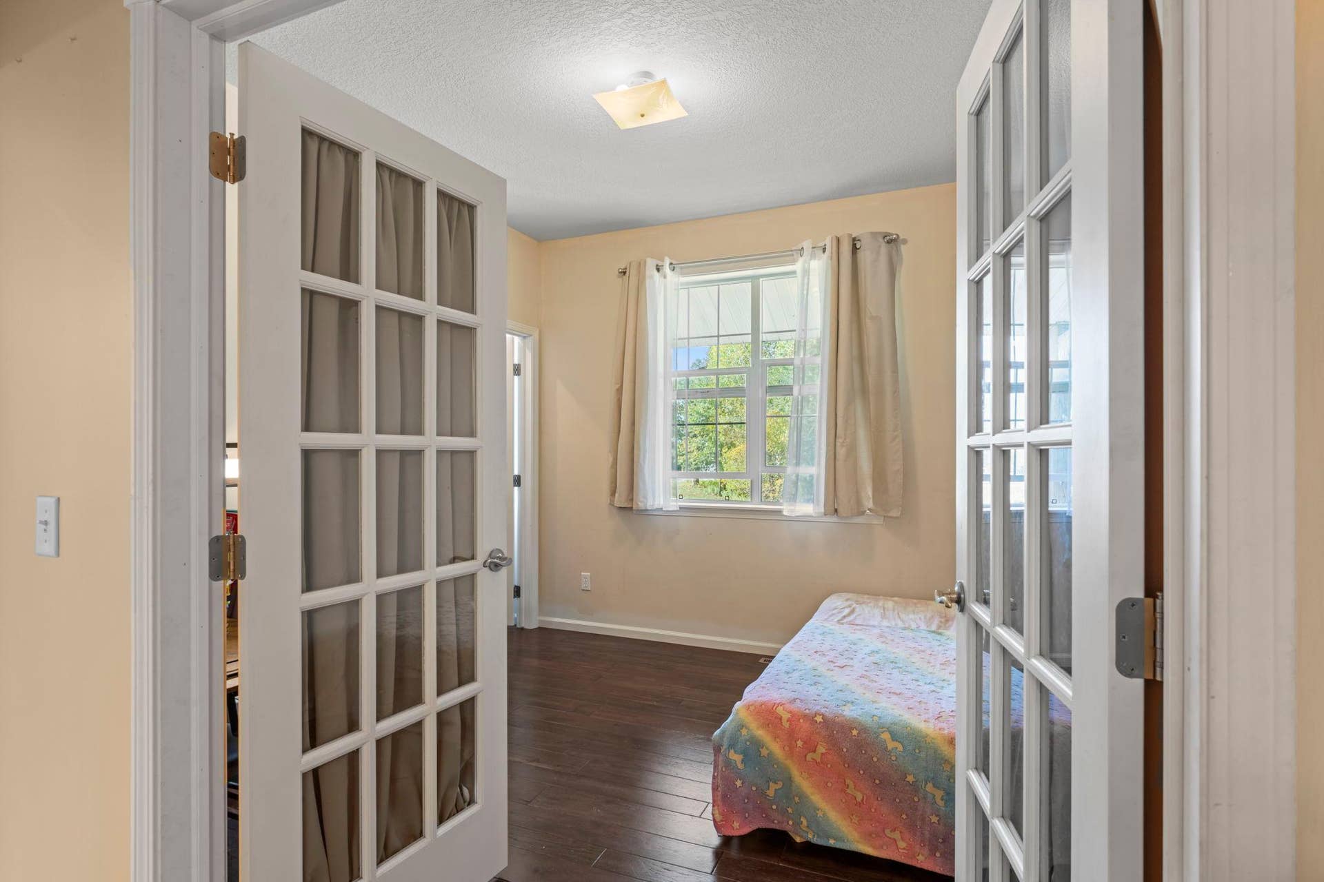 449 Roosevelt Drive, Dresser, WI 54009 2nd bedroom through the French Doors