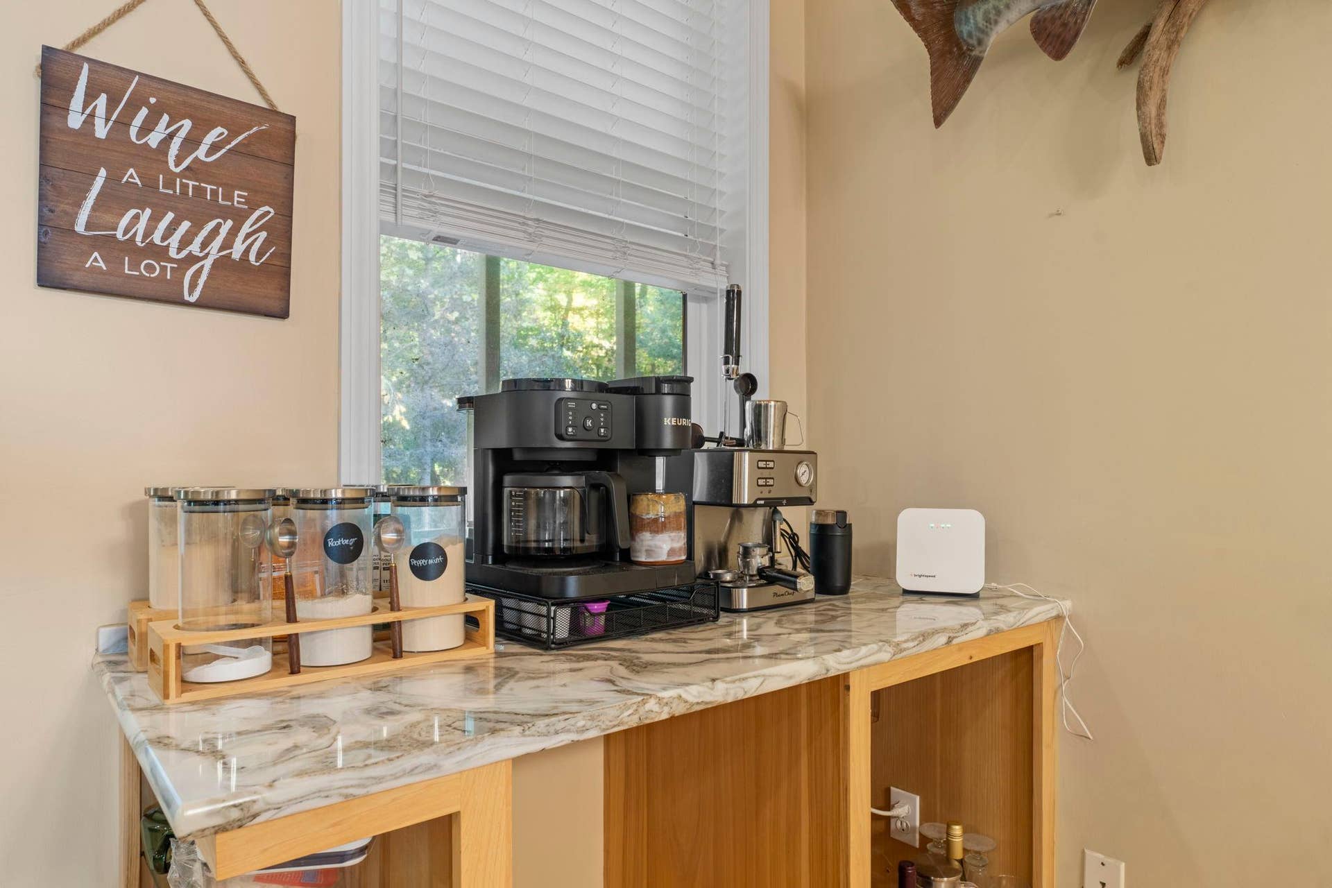 449 Roosevelt Drive, Dresser, WI 54009 Built in coffee bar to make it all fun and peaceful.