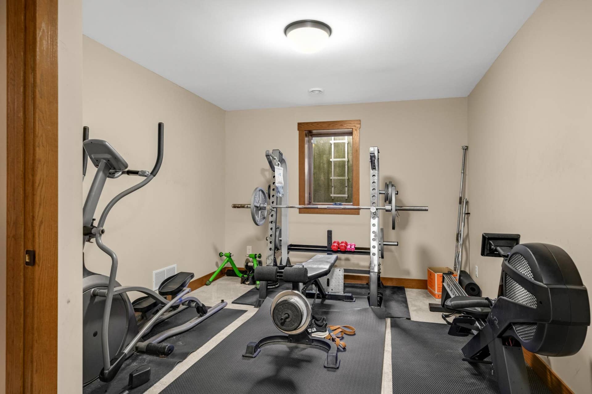 3105 44th Avenue S, 15, Minneapolis, MN 55406 Bedroom 4 of 4 with an egress window is currently used as a gym space