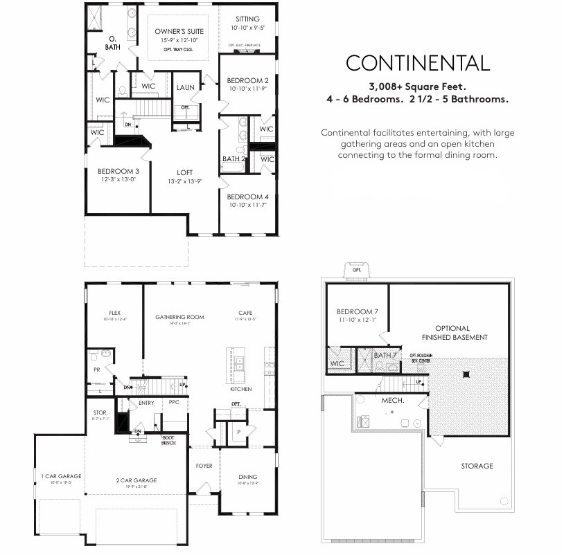 1831 Tamarack Road, Shakopee, MN 55379 Continental Floorplan