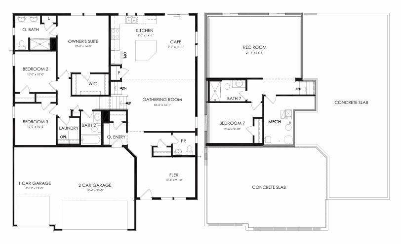 1649 Lund Way, Shakopee, MN 55379 Covington Floorplan