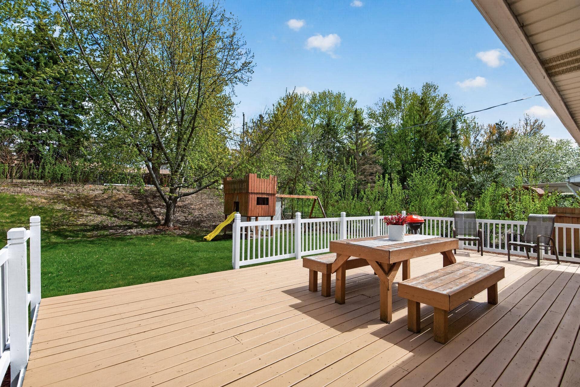 All new decking