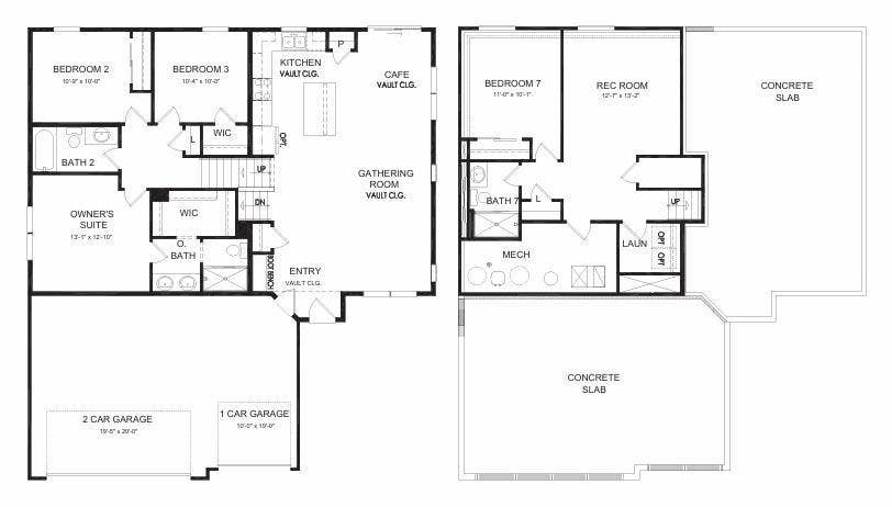 1640 Lund Way, Shakopee, MN 55379 Northfield Floorplan