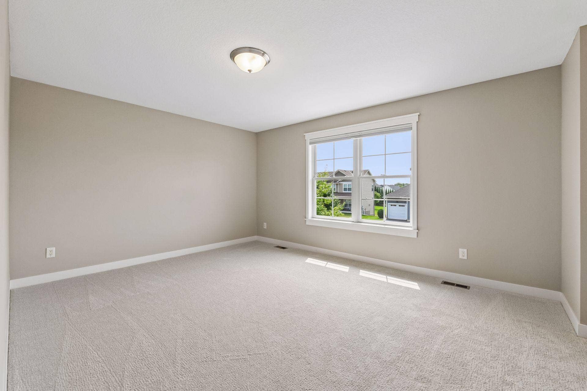 2444 Woods Drive, Victoria, MN 55386 Upper level bedroom #2 that connects to Jack & Jill ensuite.