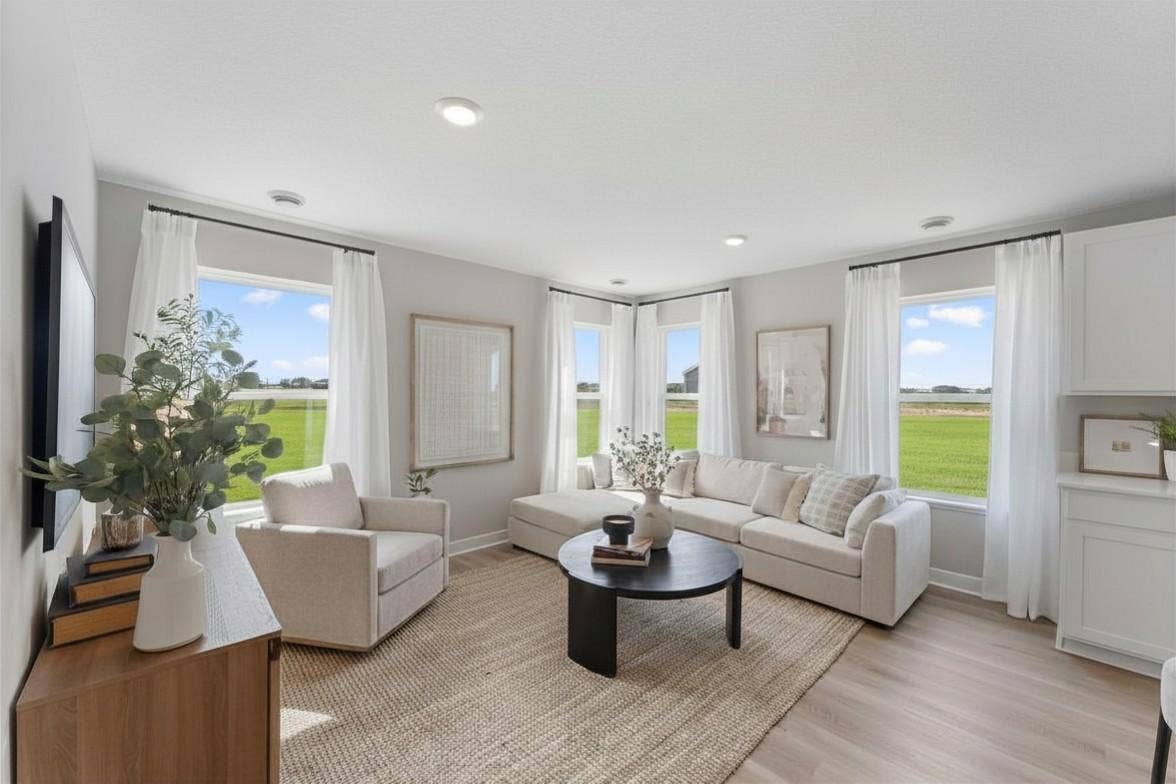 859 Stoneridge Parkway, Dundas, MN 55019 Make your new home The Ferguson floor plan in Dundas, Minnesota! Cozy family room with ample natural light - this is the space you will want to spend time in!