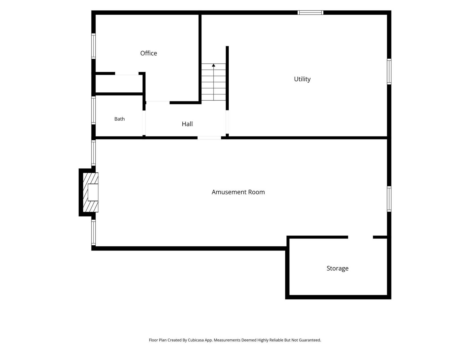 2001 W 61st Street, 1, Minneapolis, MN 55419 Lower Level Floor Plan