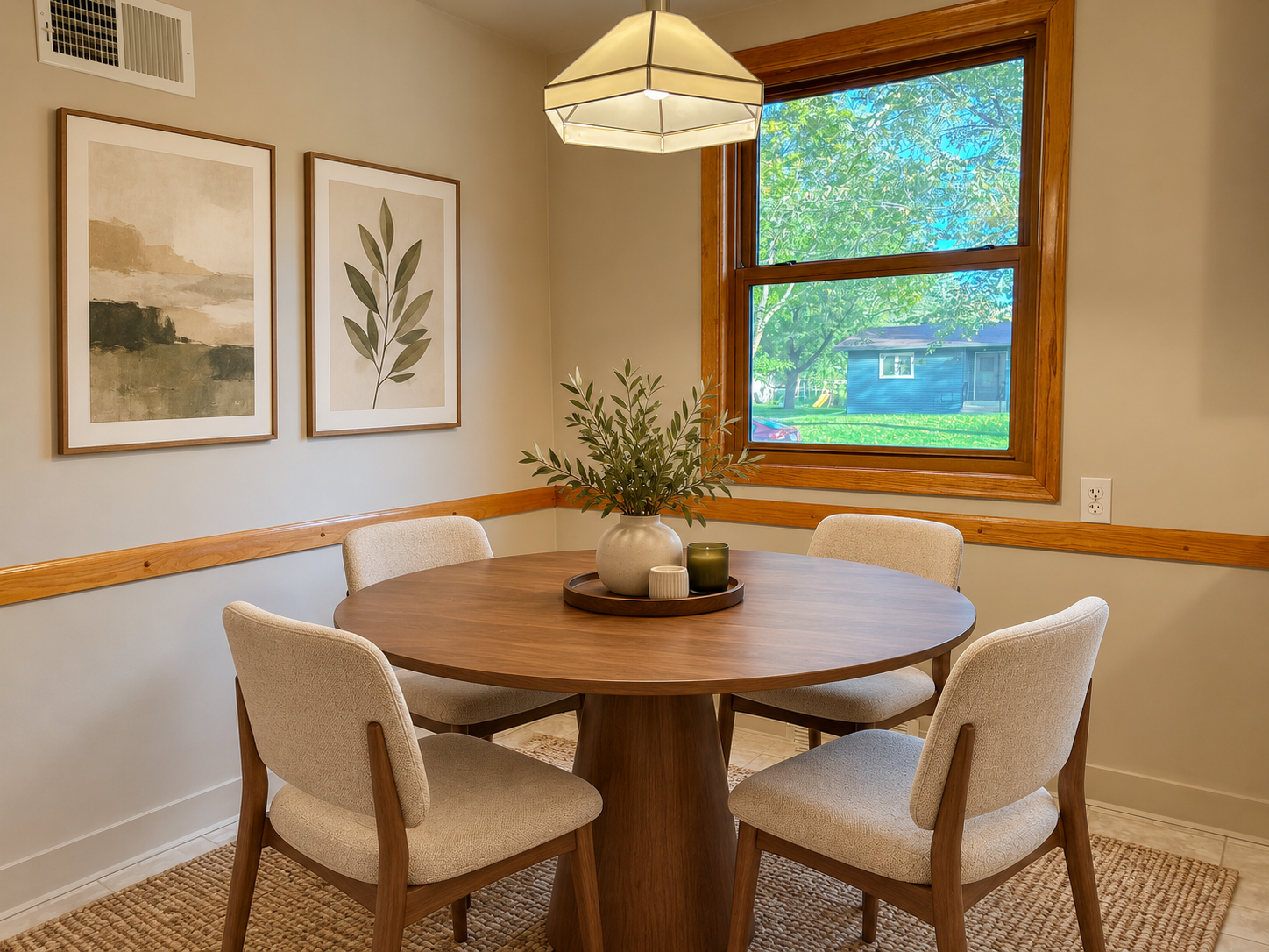 740 E Gustavus Avenue, Fergus Falls, MN 56537 Virtually Staged Dining Area