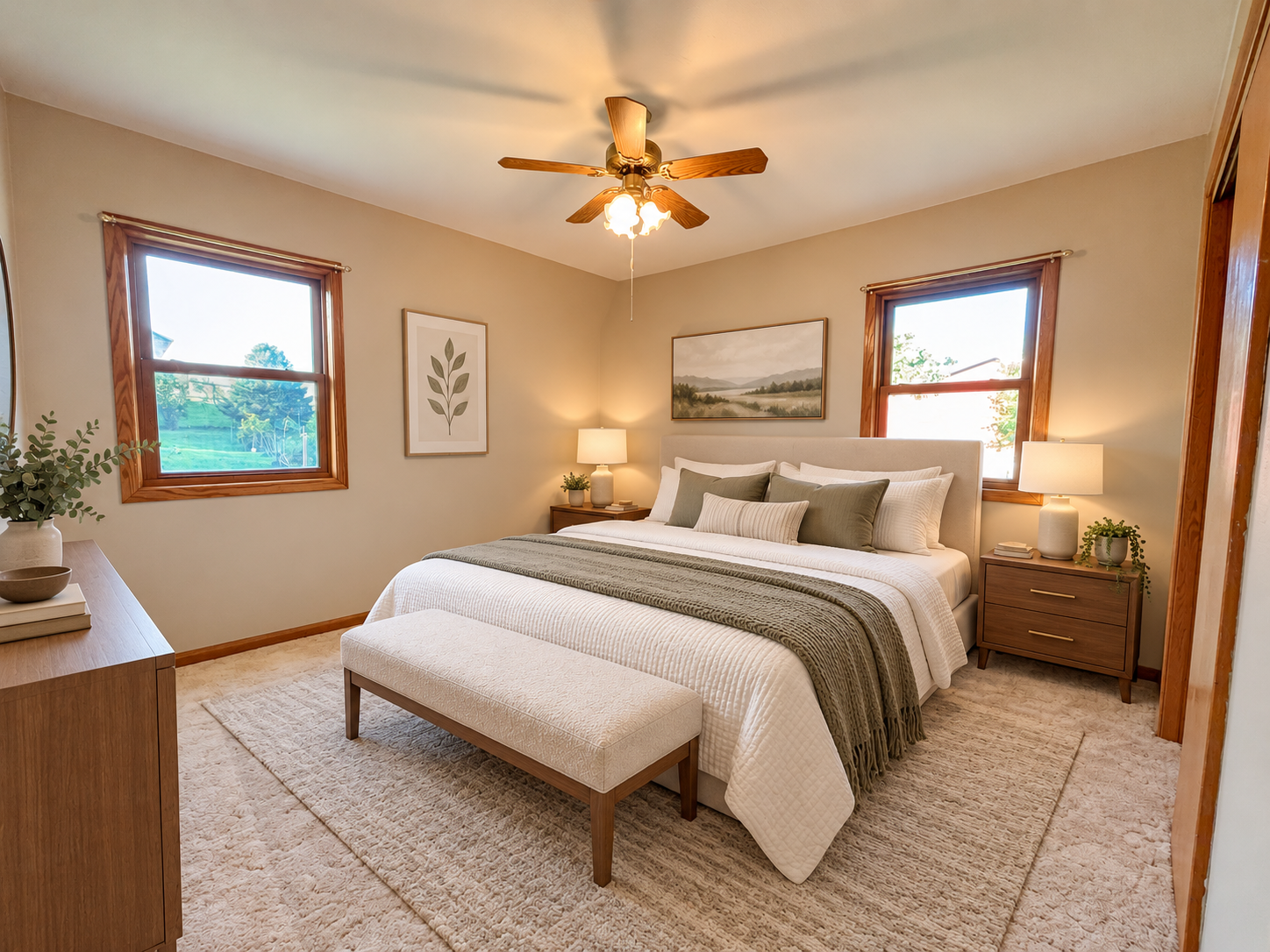 740 E Gustavus Avenue, Fergus Falls, MN 56537 Virtually Staged ML Bedroom #1