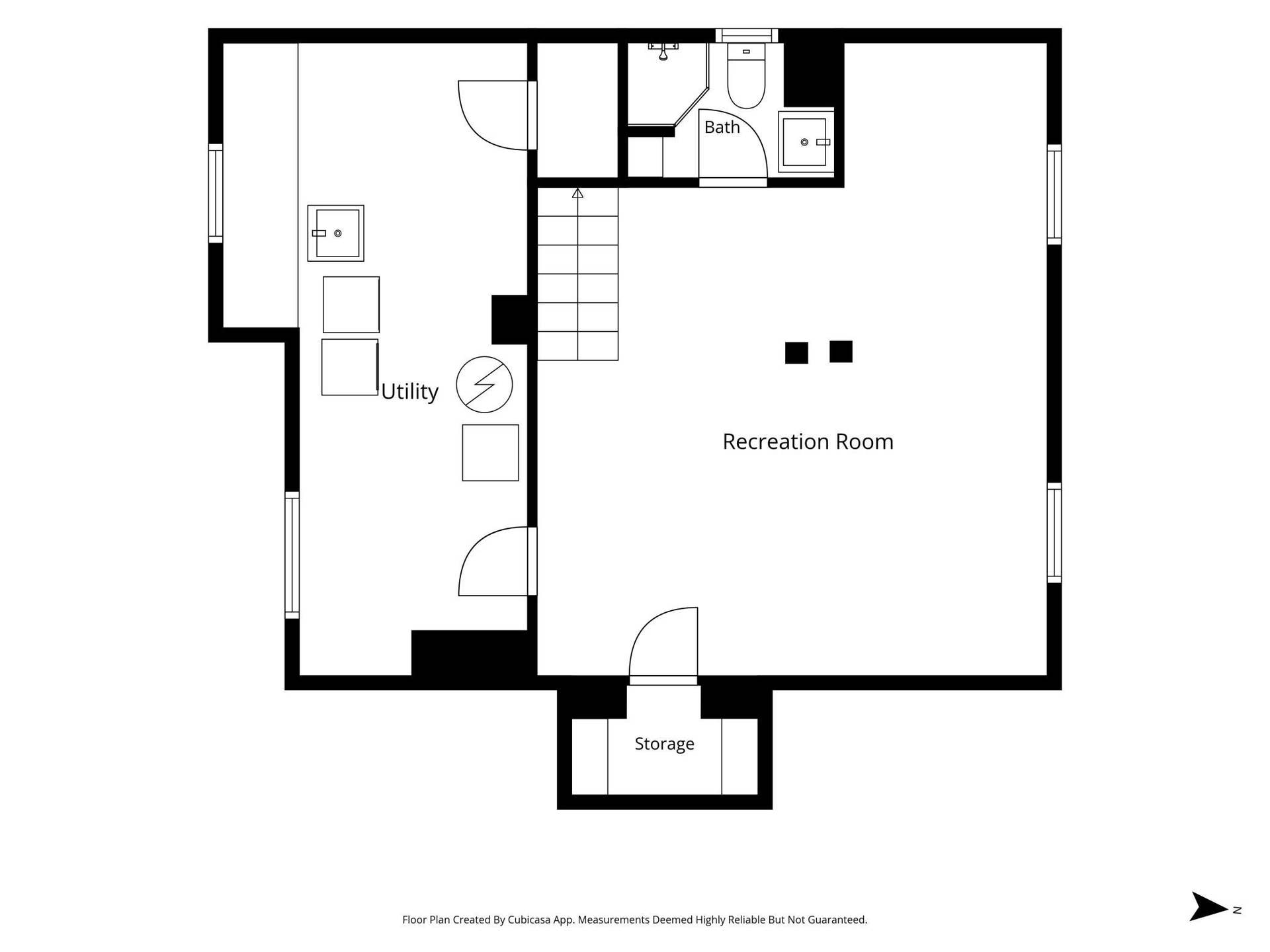 4018 Monroe Street NE, Columbia Heights, MN 55421 Floorplan lower level