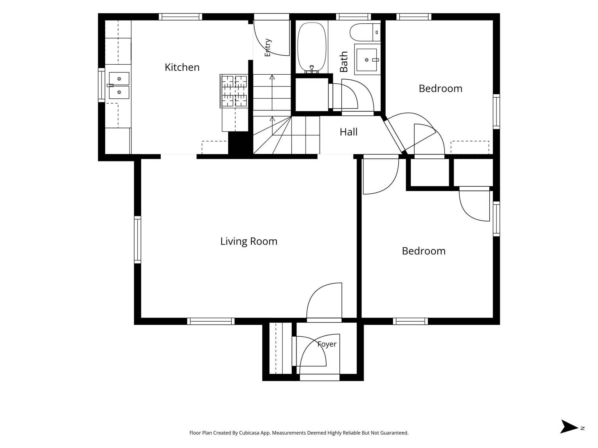4018 Monroe Street NE, Columbia Heights, MN 55421 Floorplan main level