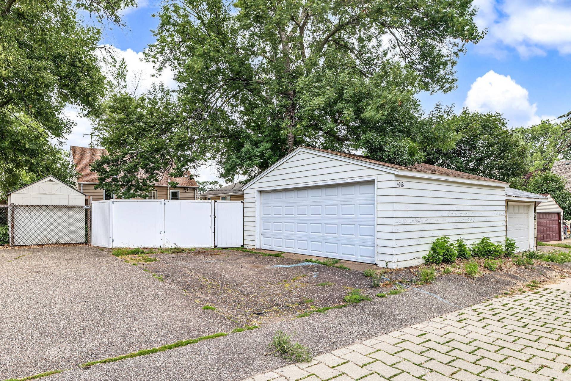 4018 Monroe Street NE, Columbia Heights, MN 55421 Two car garage!