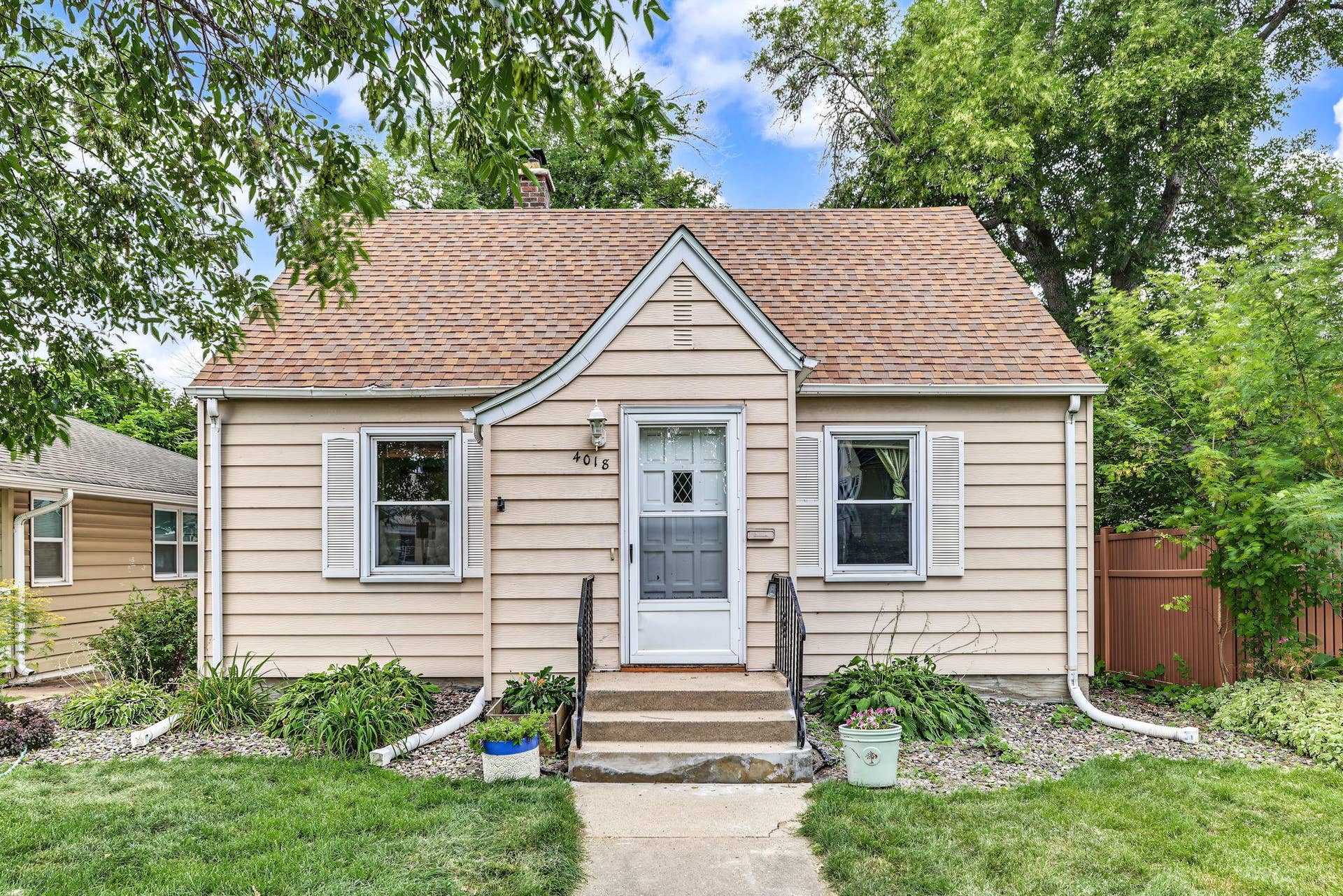 4018 Monroe Street NE, Columbia Heights, MN 55421 Sweet Cape Cod style home