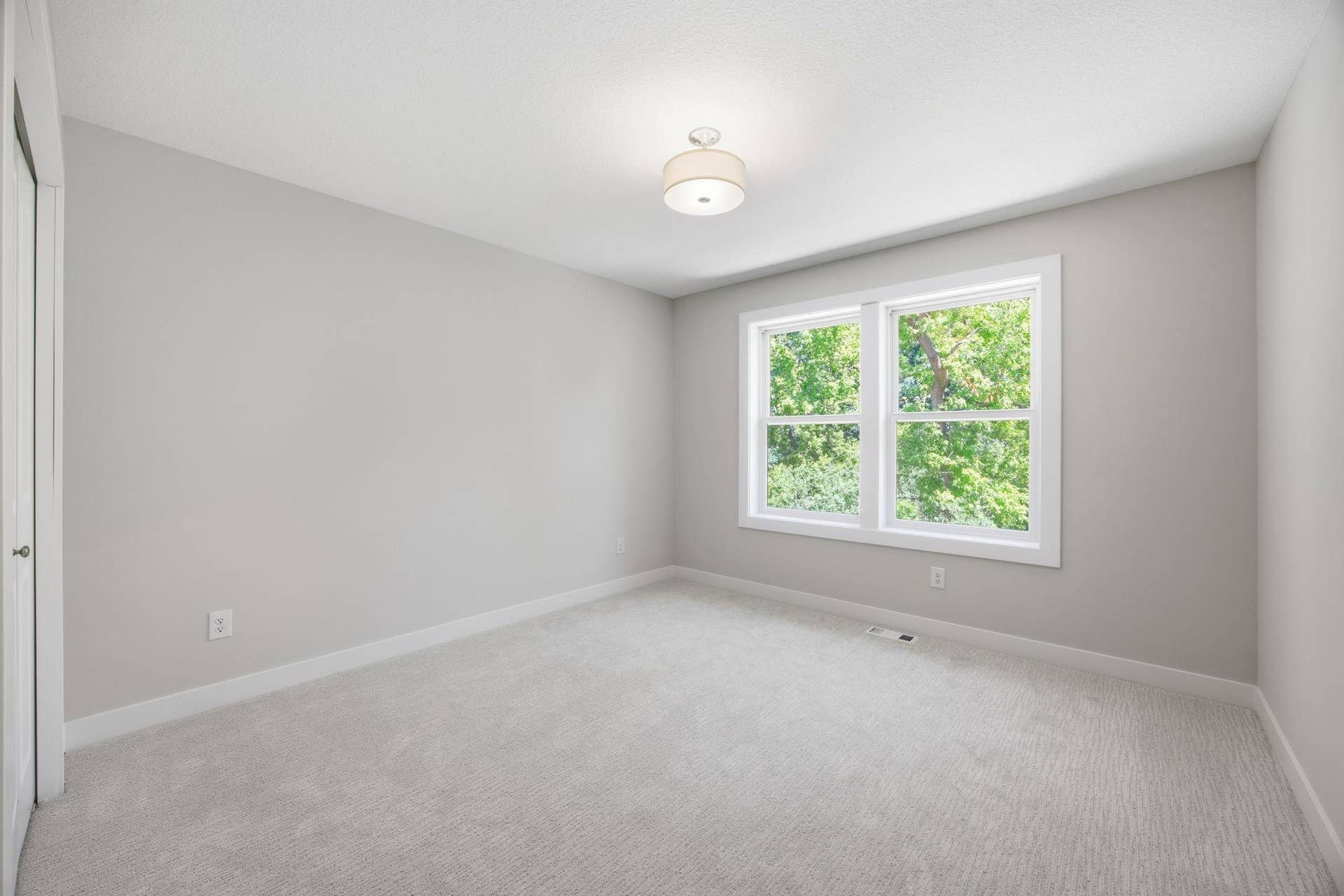 2399 Laurie Court W, Roseville, MN 55113 Upper-Level Bedroom #2 Featuring Generous Space and Natural Light