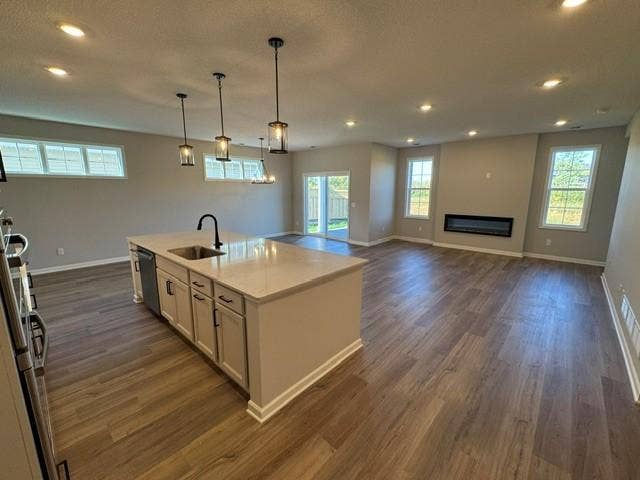 6132 158th Street N, Hugo, MN 55038 Magnolia - Kitchen-Family-Dining - Lot 61.jpg