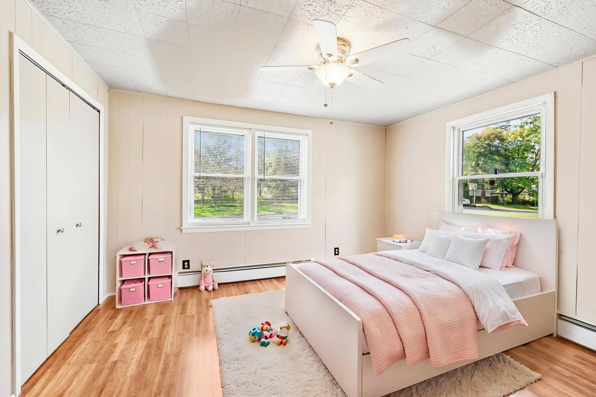 2347 Western Avenue N, Roseville, MN 55113 Main floor bedroom 2 (Virtually staged)