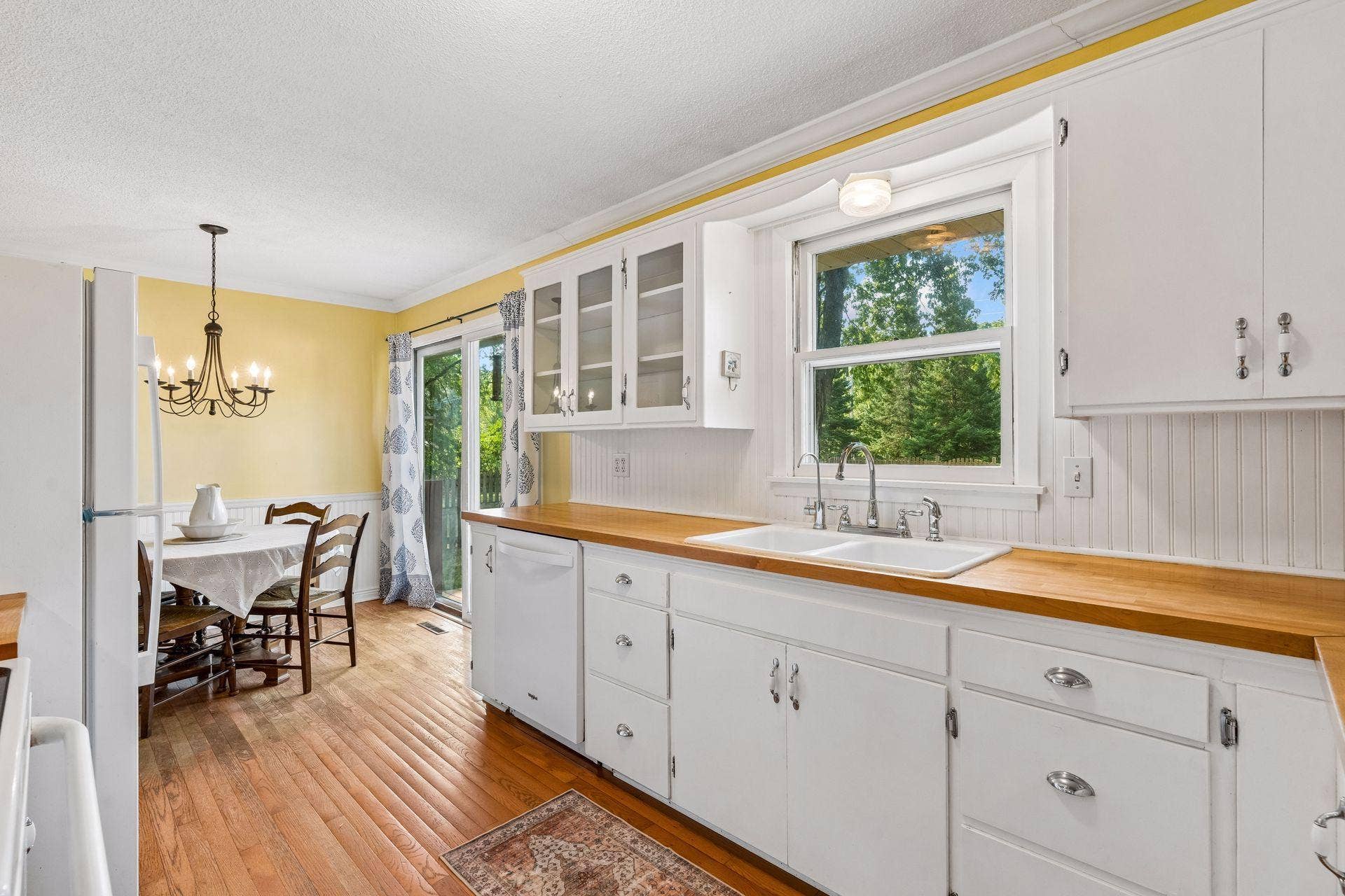 3308 173rd Lane NW, Andover, MN 55304 Butcher Board countertops compliment the white cabinetry