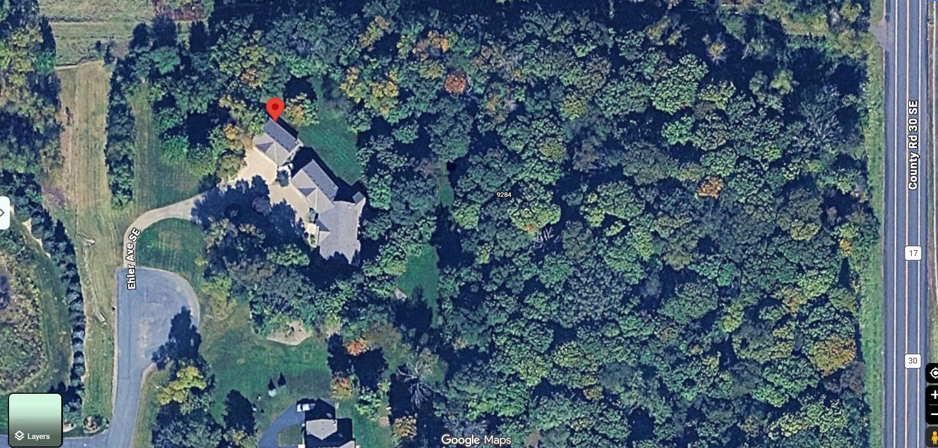 9284 Ehler Avenue SE, Delano, MN 55328 ehler maps aerial.png