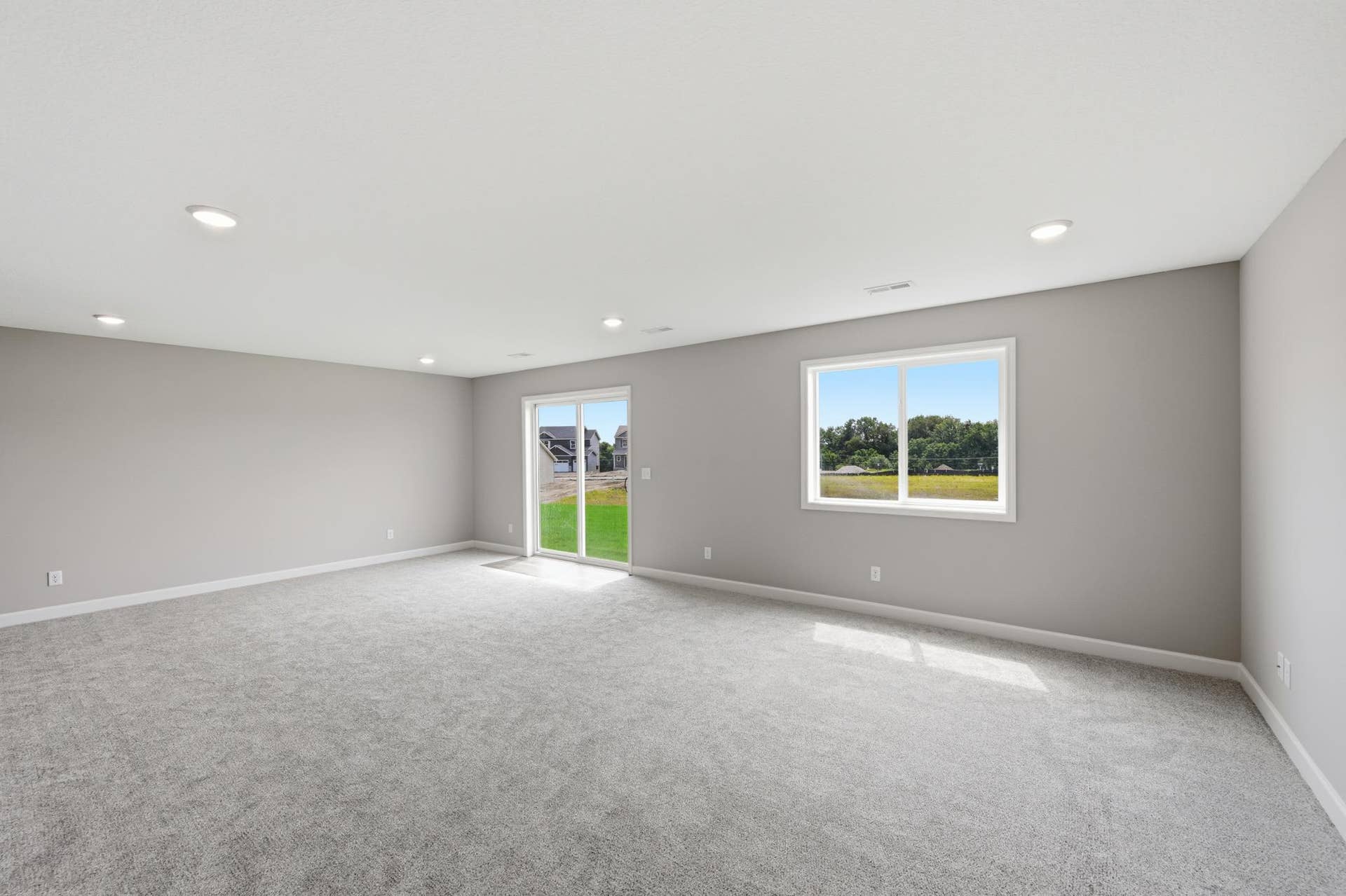 937 Kepler Avenue NE, Hanover, MN 55341 Finished Walkout Basement - The Madison at 937 Kepler Ave NE in Oakview Ridge!