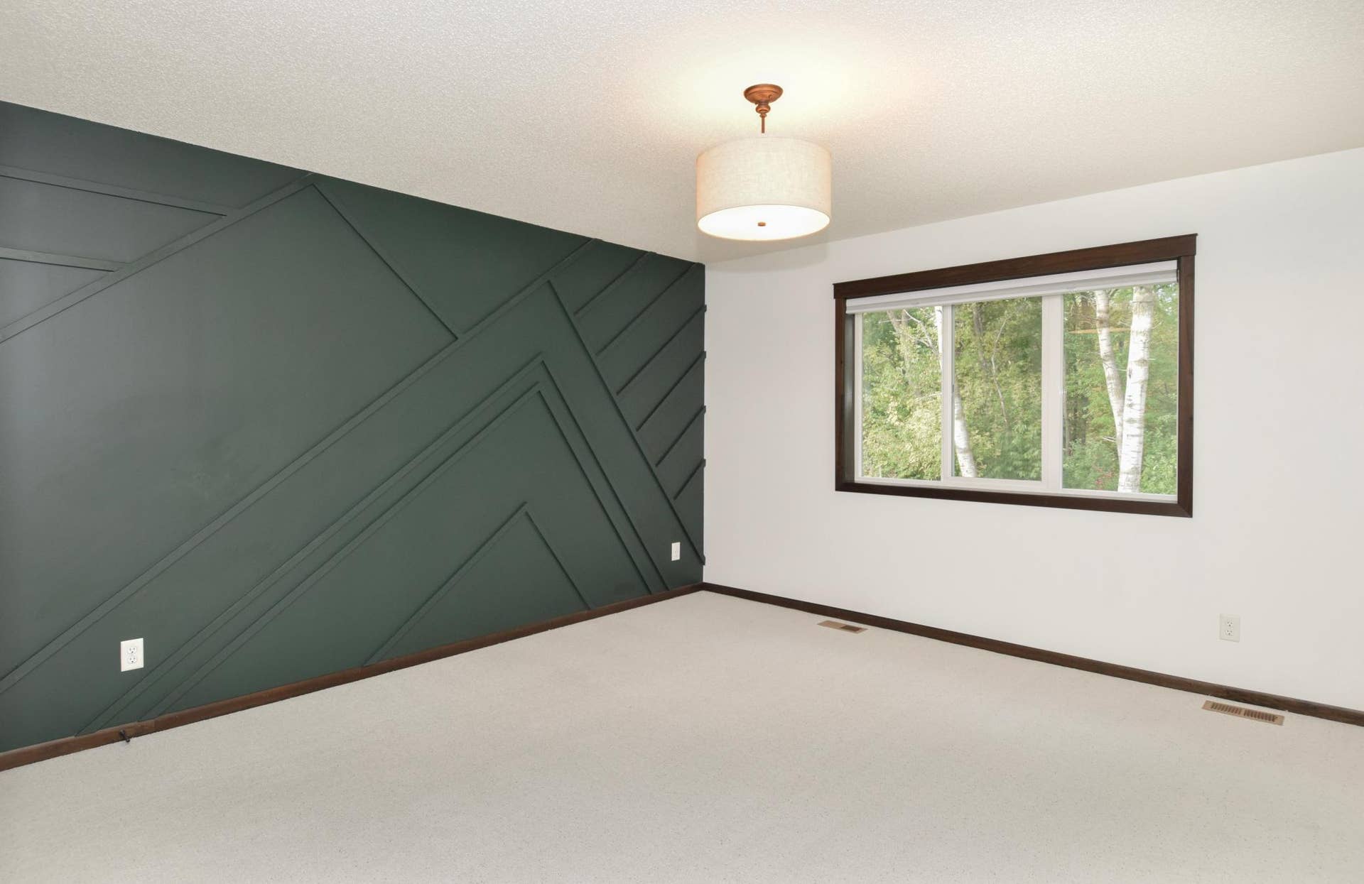 This Feature Wall Invites the Outdoors In With the BEST of Color Use-Come Feel It for Yourself-Magnificent!!!