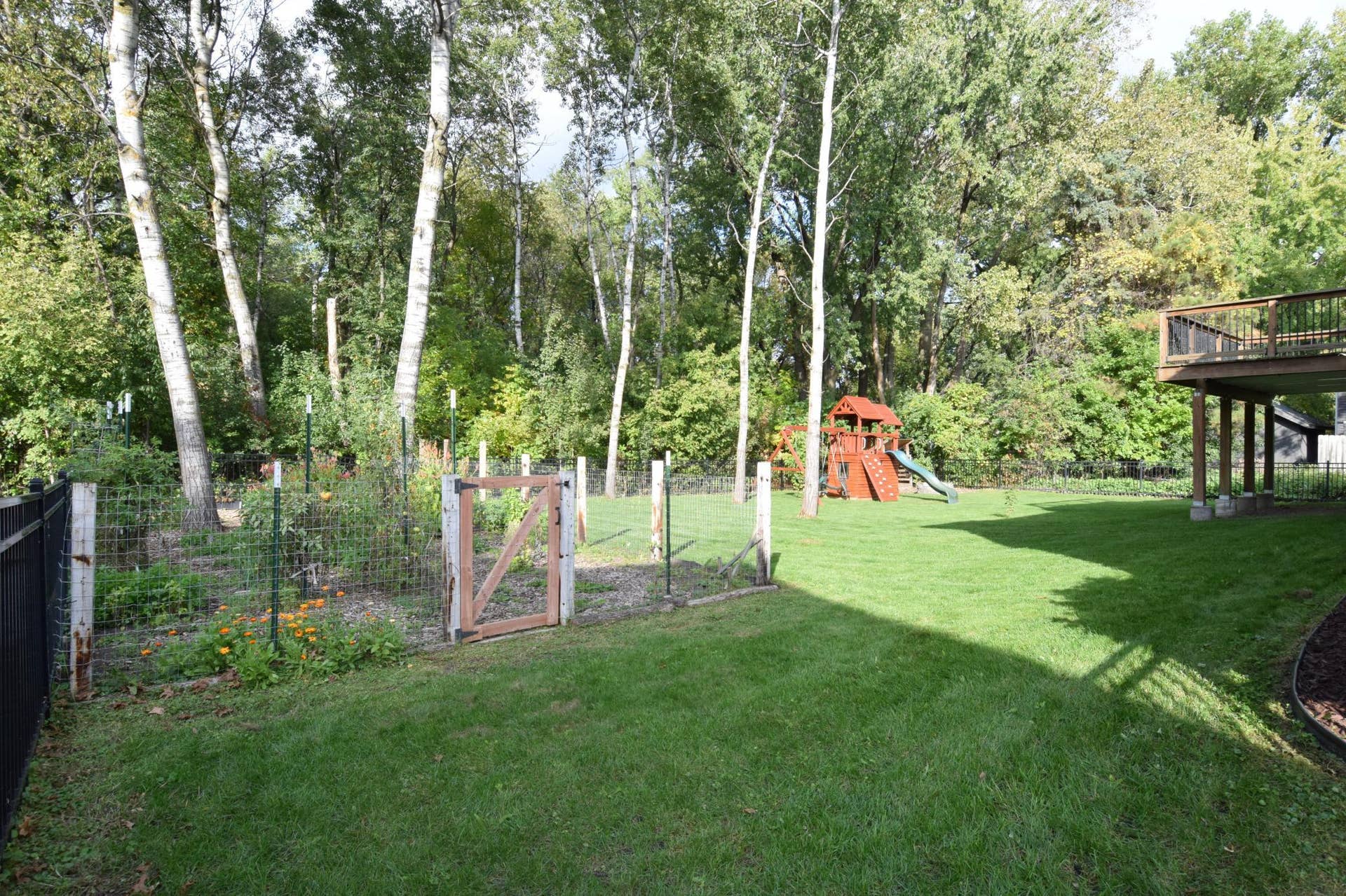 Yard is SO PRIVATE! All Fenced In Too!