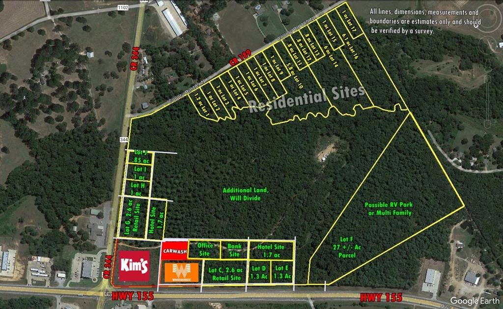 20175 S Hwy 155, Flint, TX 75762 20175 S Hwy 155, Flint, TX 75762
