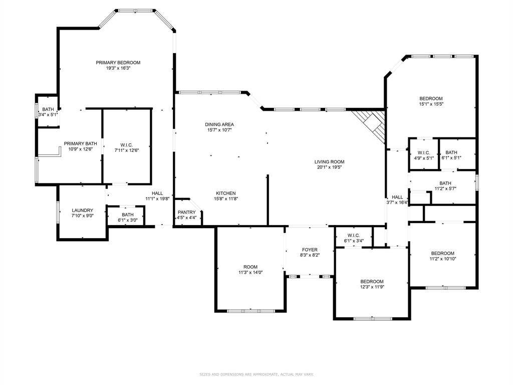3421 Mindy Lane, Midlothian, TX 76065 Floor plan