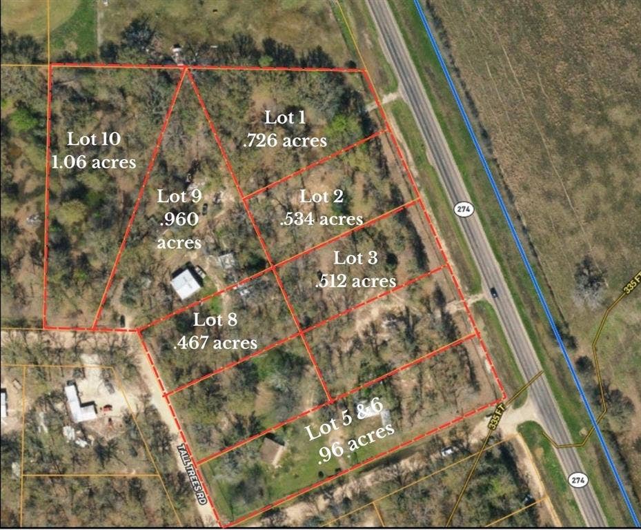 TBD Tall Trees Drive, Trinidad, TX 75163 TBD Tall Trees Drive, Trinidad, TX 75163