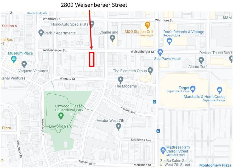 Property photo for 2809 Weisenberger Street, Fort Worth, TX