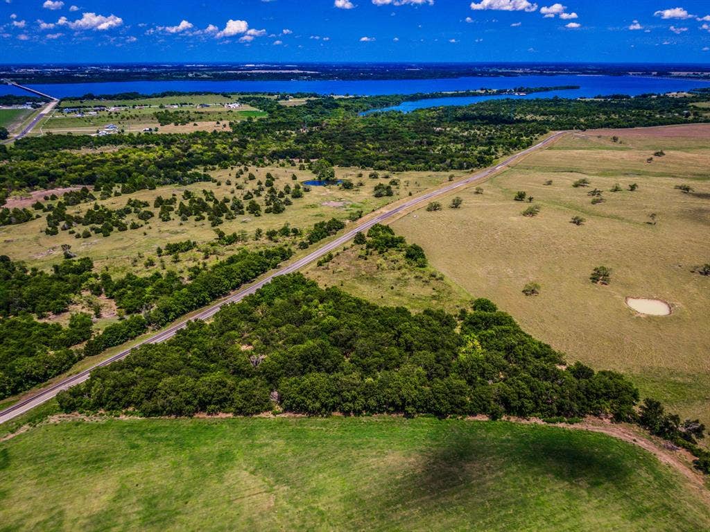 TBD FM 985 Highway, Ennis, TX 75119 Bird's eye view with a water view