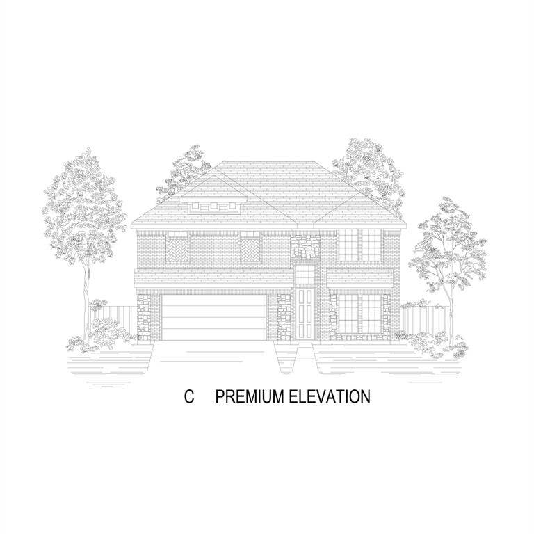 4500 Brookfield Drive, Melissa, TX 75454 C Elevation