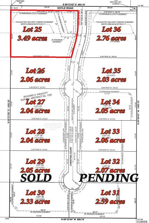 Property photo for 7220 Tom Trails, Denton, TX