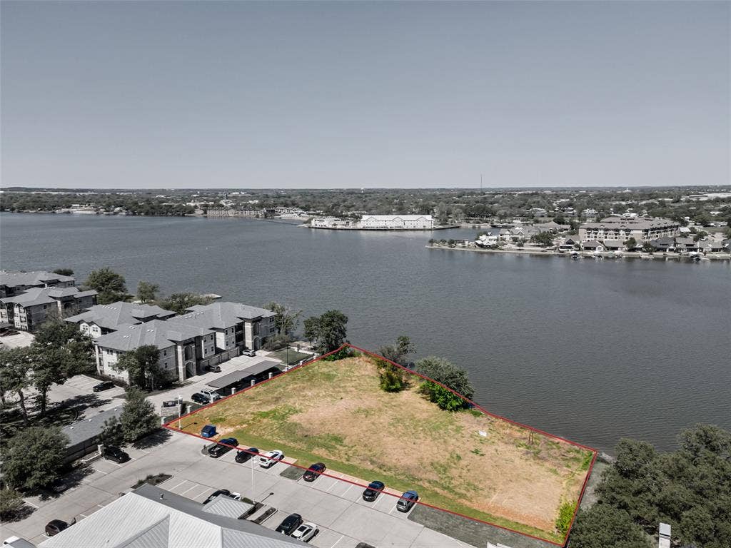 805 Hill Boulevard, Granbury, TX 76048 Birds eye view of property with a water view