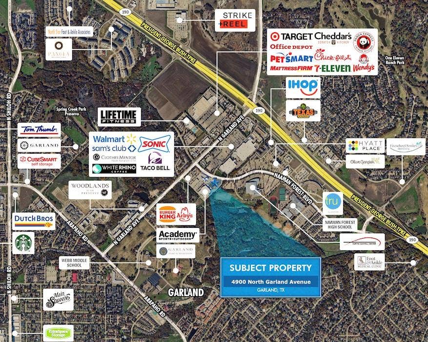Property photo for 4900 N Garland Avenue, Garland, TX